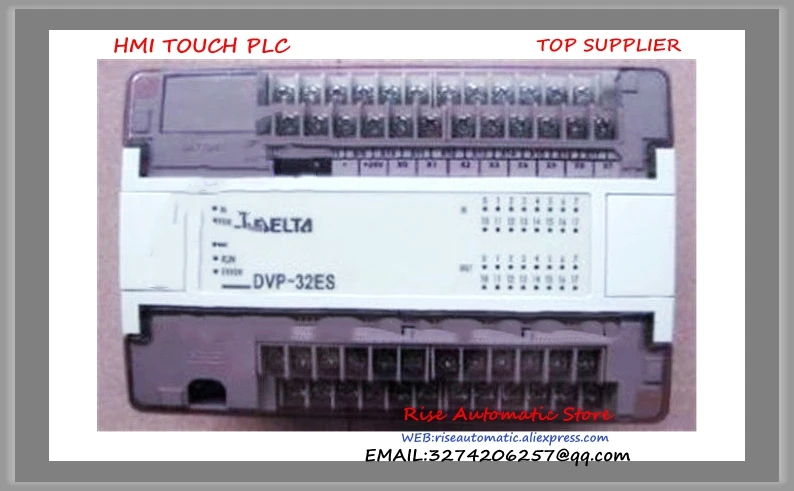 DVP32ES00R2 Delta PLC 100-240VAC 16DI 16DO relay output New Original dvp32es00t2 delta plc 100 240vac 16di 16do transistor output new original