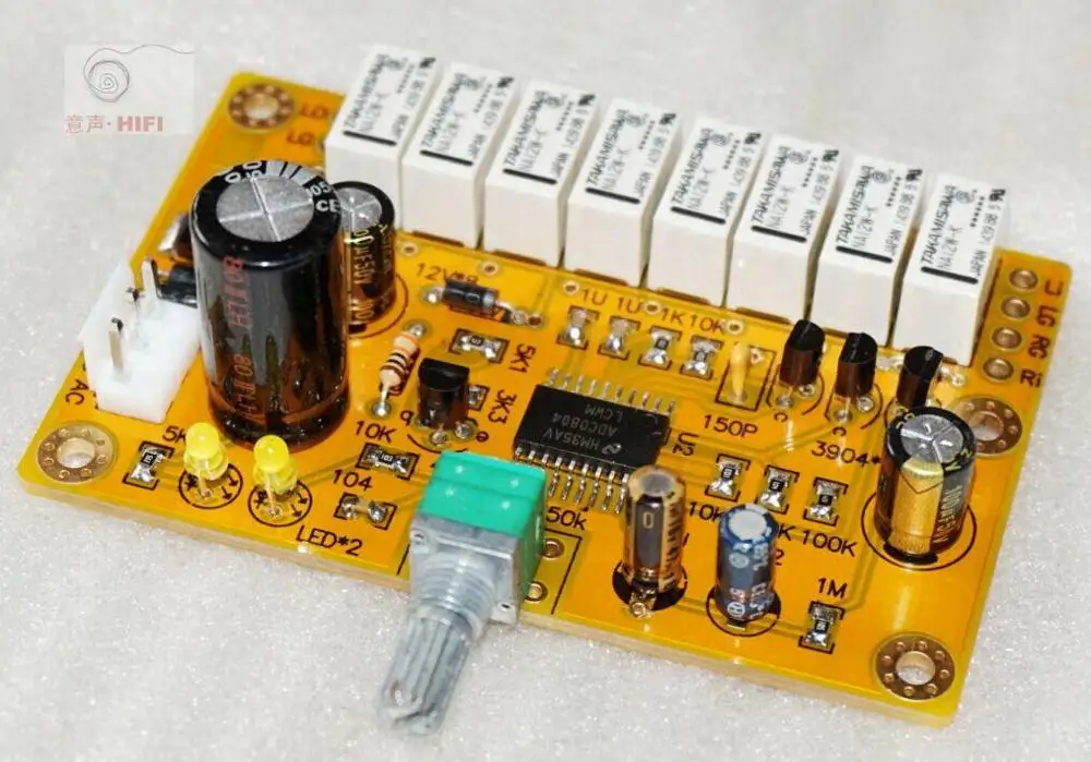 

Advanced relay volume control panel, /HIFI volume board / relay volume board