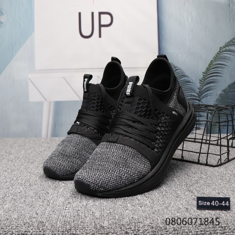 

PUMA IGNITE Limitless SR evoK flying wire knit breathable sneaker men's shoes 40-44