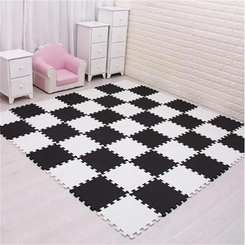 Household Non-Slip EVA Foam Floor Interlocking Mats Protect Floor Gym Mat LOT