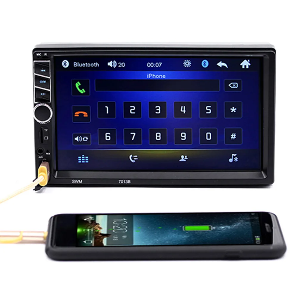 SWM 7013B 7 Inches Bluetooth Car MP4 MP5 Player In Dash Stereo Audio