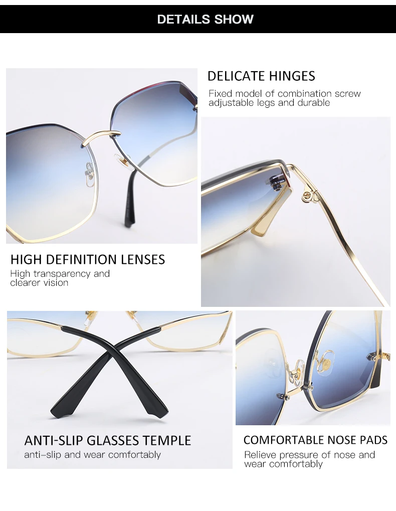 DENISA новые UV400 ретро большие солнцезащитные очки женские дизайнерские многоугольная рамка солнцезащитные очки Оттенки для женщин G25015