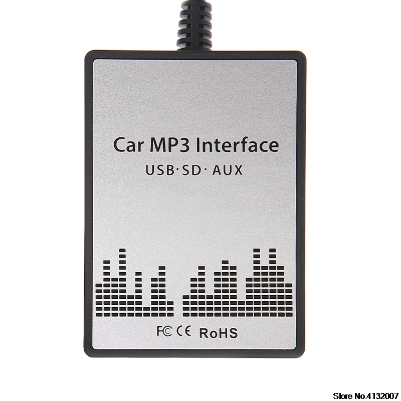 USB SD AUX Автомобильный MP3 музыкальный плеер cd-чейнджер адаптер для Nissan Almera Maxima Teana 828 акция