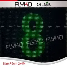 Закрытый полноцветный светодиодный дисплей фильмы LED Видение занавес