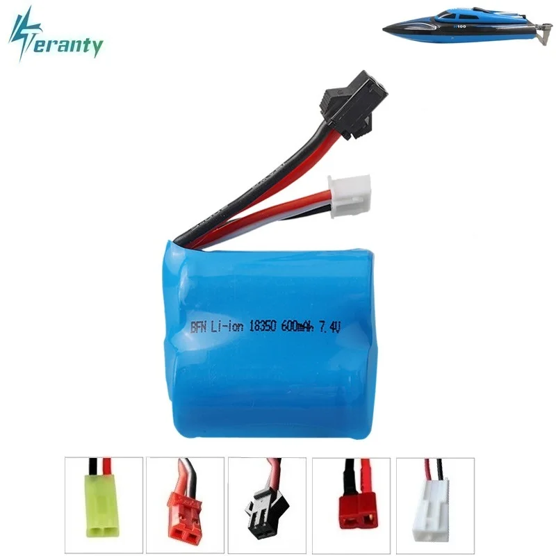 Оригинальный 7 4 v (3 * 2) 600mAh 15C литий ионный аккумулятор для TK H100 H102 JJRC S2