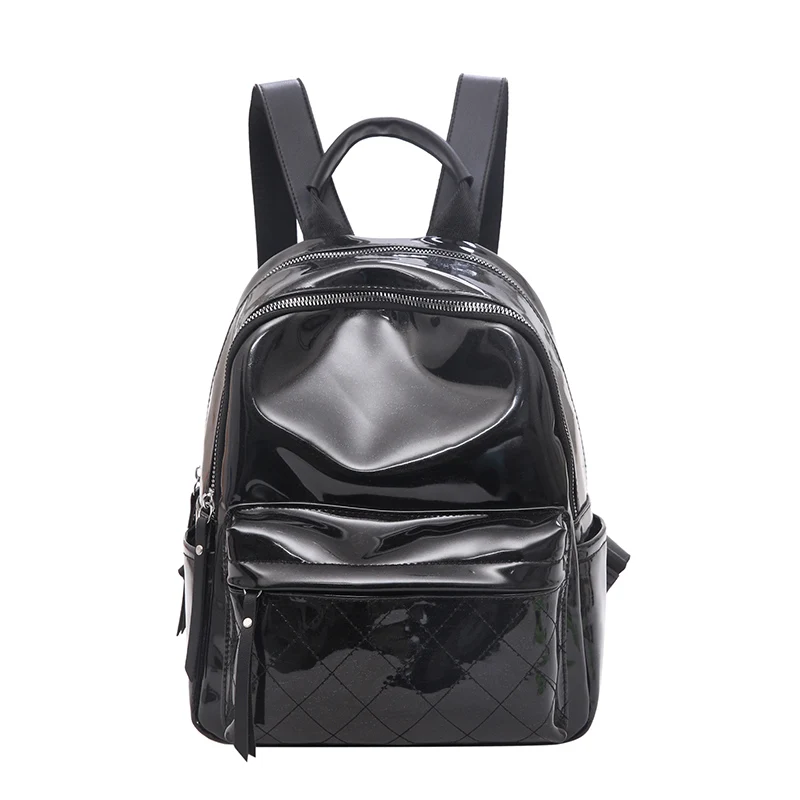 Модный повседневный женский маленький рюкзак, женский рюкзак, женская новая сумка через плечо, дорожная сумка для девочек, рюкзак - Цвет: black MJYP1910