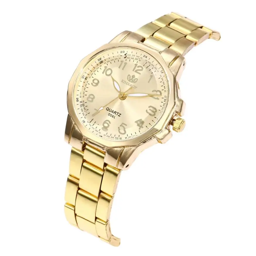 Часы для женщин сюрприз Очаровательная Мода Нержавеющая сталь ремешок аналоговые кварцевые круглые наручные часы 40P Relogio das mulheres