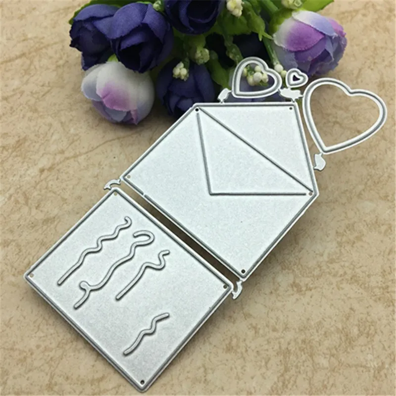 

Box Frame Metal Cutting Dies Stencils For Card Making Decorative Embossing Suit Paper Cards Stamp DIY Dies Scrapbooking