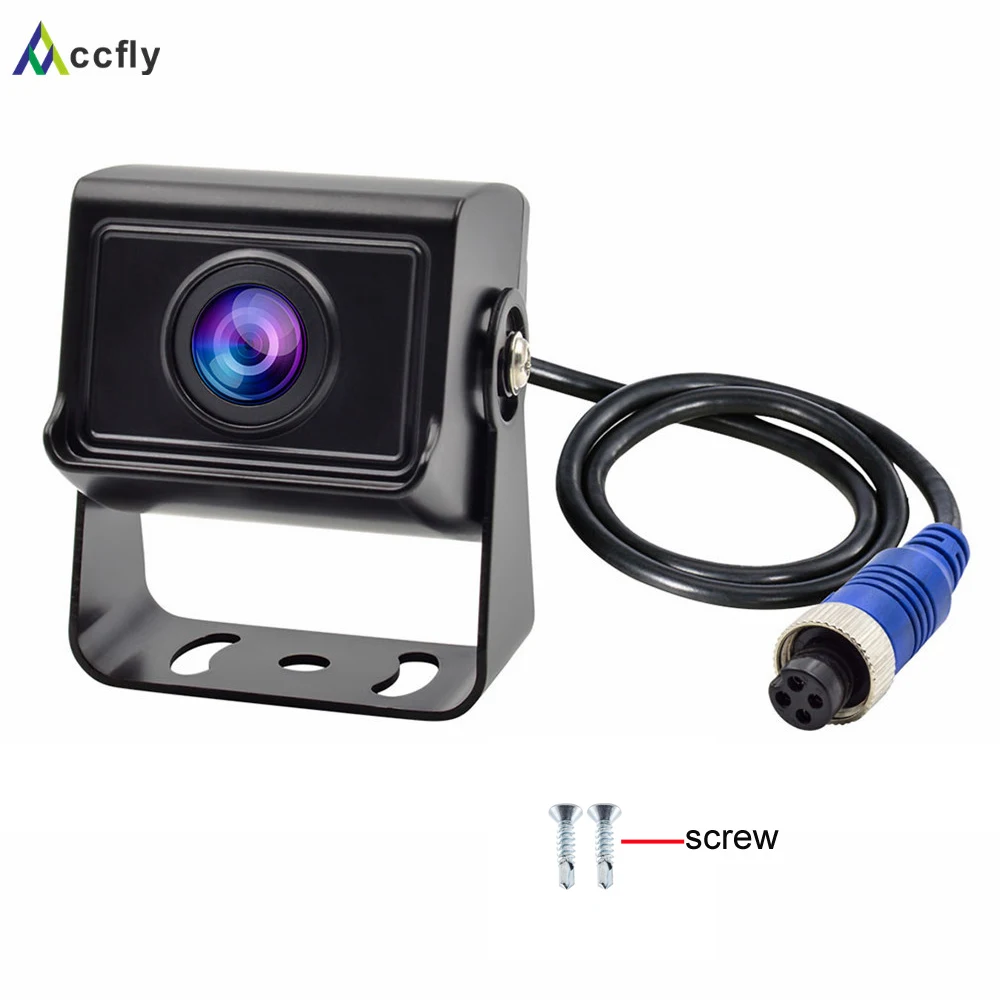 Goede Accfly AHD 1080 p SONY CCD 4 pin auto backup reverse achteruitrijcamera voor Vrachtwagens bus Caravan Van Camper trailer Graafmachine RV