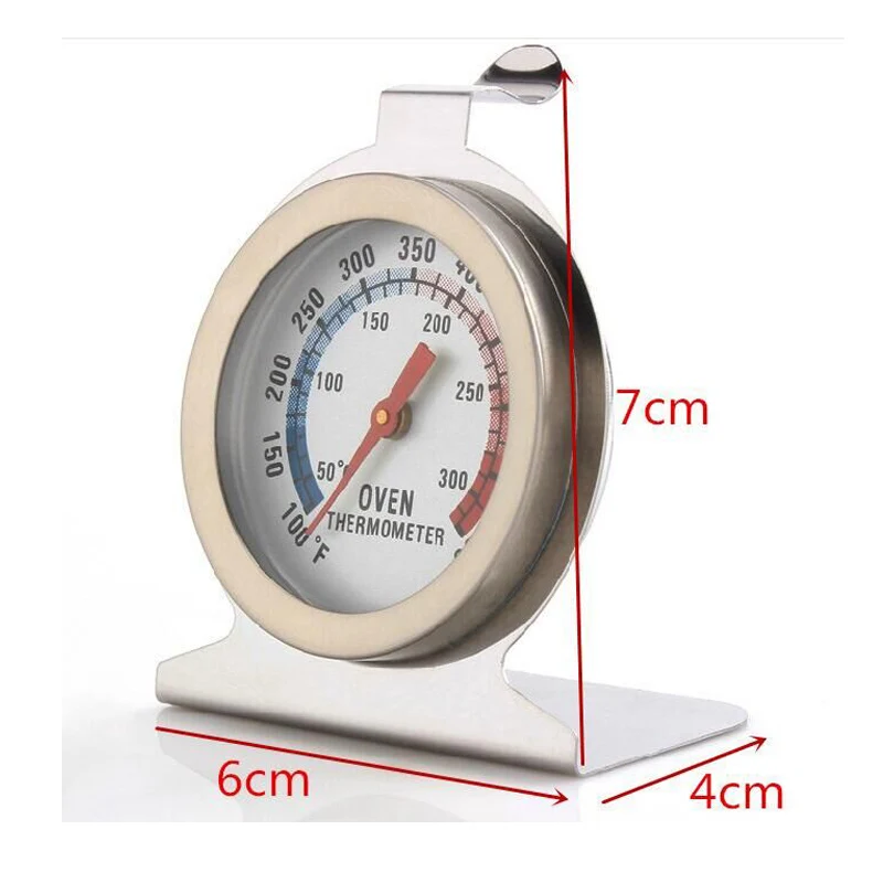 

Food Thermometer Kitchen Thermometer Oven Thermometer Scale Metal Material 0 to 300 Degrees