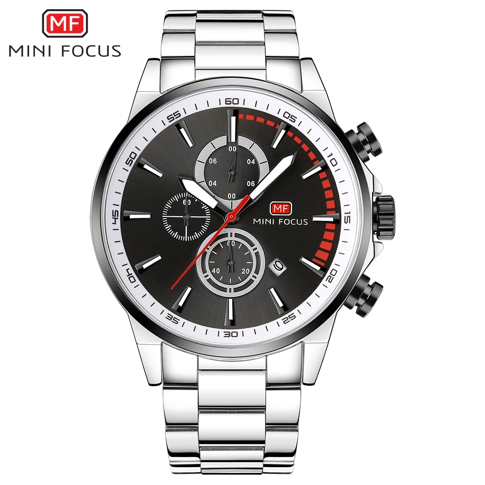 MINIFOCUS Men Watches Stainless Steel Men's Wristwatch Quartz Sport Watch Men Waterproof Luxury Brand Montre Homme Male Clock MINIFOCUS Men Watches Stainless Steel Men's Wristwatch Quartz Sport Watch Men Waterproof Luxury Brand Montre Homme Male Clock