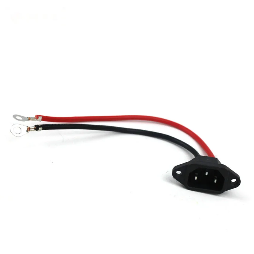 Electric car plug cable square hole wire outlet car battery socket