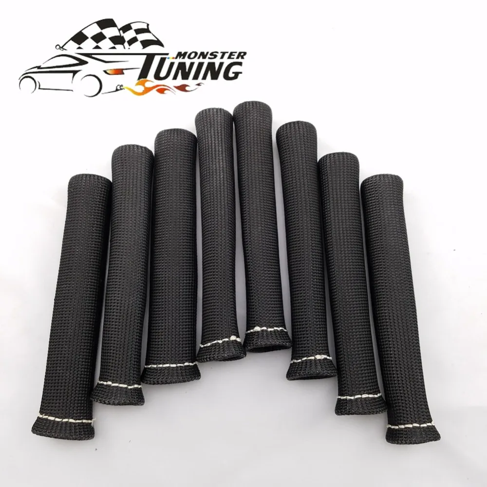 

Tuning Monster 8 pieces 4cyl heat Protector Spark Plug Wire Boot Heat Sleeve Protector Cover
