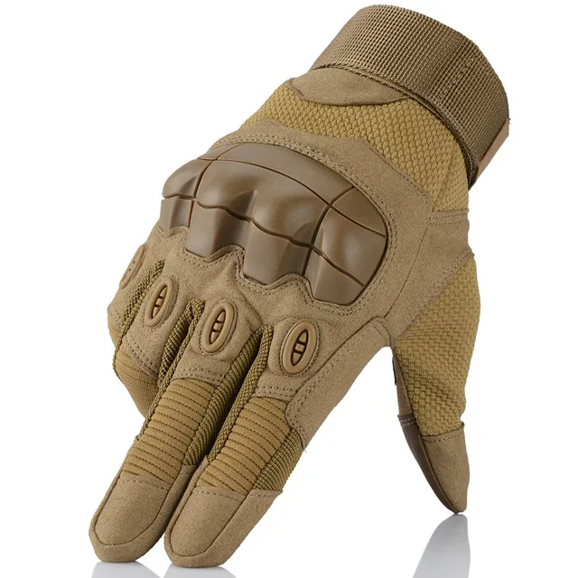 Touch Screen Military Full Finger Gloves Army Combat Tactical Hard