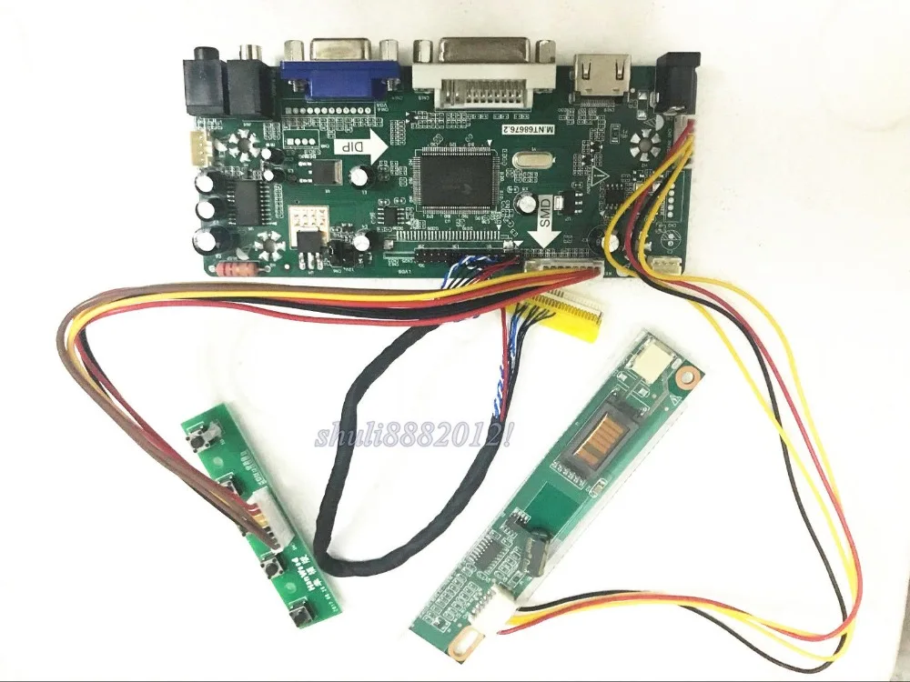 

For LP156WH4(TL)(C1) M.NT68676.2 board New item LCD Screen Driver board Controller Board HDMI+DVI+VGA