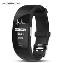 

MAFAM ECG PPG Smart Bracelet Smart Band Heart Rate Blood Pressure Measuring Smart Wristband Fitness Tracker For iphone xiaomi