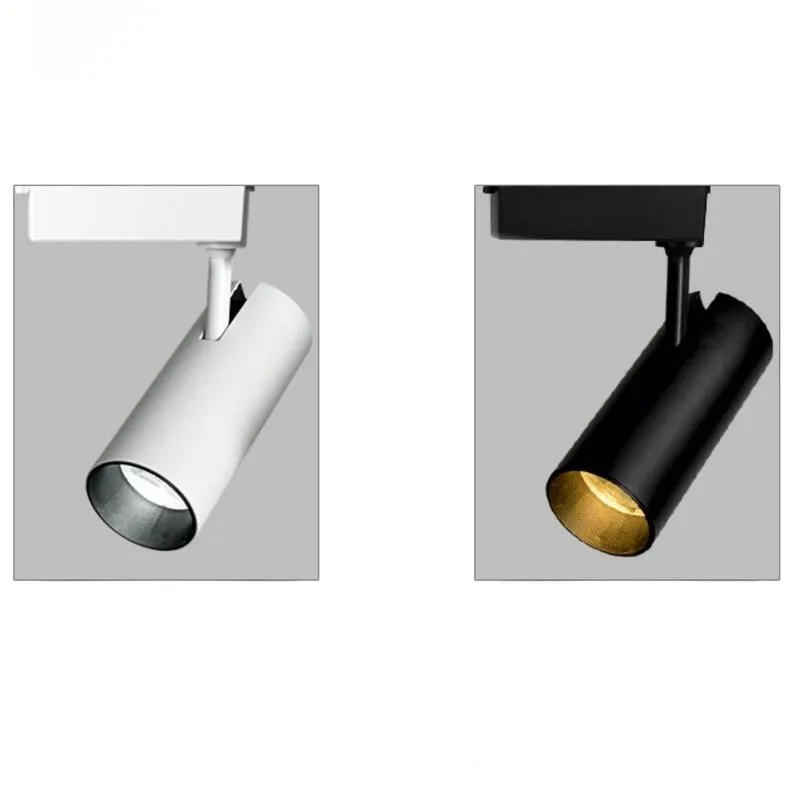 

LED Track light Track lighting cob 15w 30w 40w Clothing Shop Windows Showroom Exhibition Spotlight Ceiling Rail Spot Lamp