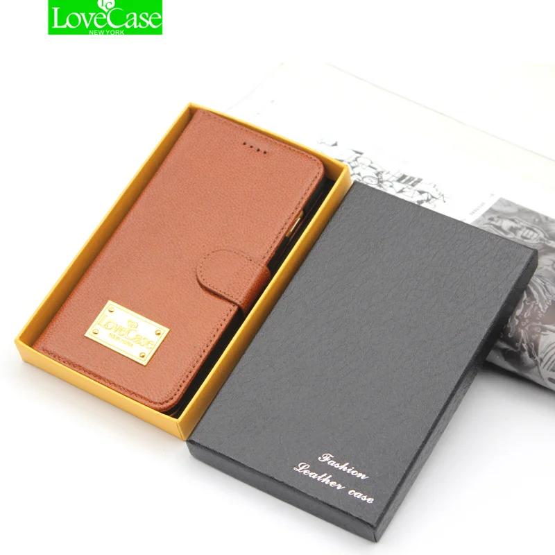 online LoveCase retro luxo 100% genuíno caso de couro real para o iphone X 10 sacos de telefone estande carteira aleta do vintage para iphoneX 8 Plus caso