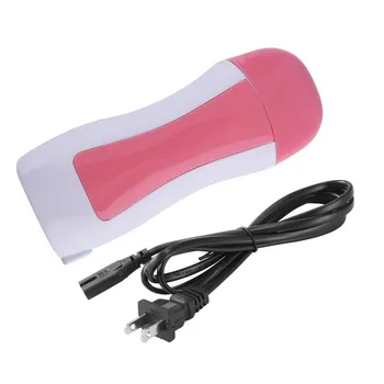 

Portatble Electric Depilatory Roll On Wax Heater Roller Waxing Hot Cartridge Body Hair Removal Depilation Waxing Machine