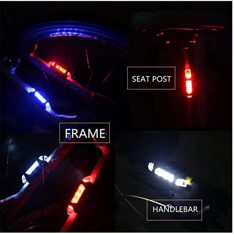 Excellent Bicycle Taillight Rechargeable Rear Light Bicycle LED USB Tail Safety Warning Bicycle Light Waterproof Light For Cycling Bicycle 3 Excellent Bicycle Taillight Rechargeable Rear Light Bicycle LED USB Tail Safety Warning Bicycle Light Waterproof Light For Cycling Bicycle 3