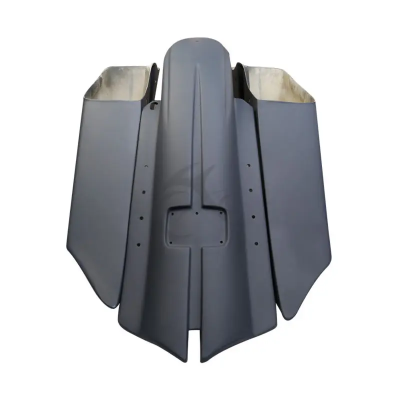 

Motorcycle 7" Stretched Saddlebags & Rear Fender Long Tail For Harley Touring Baggers 14-18