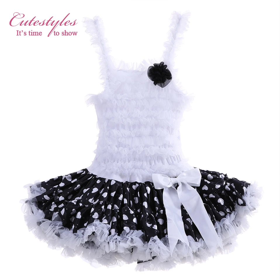 

Cutestyles 2019 New Ball Gown Flowers Girl Dress Dot Kids Dress Ribbon Tutu Dress Birthday Party Kids Clothes TD20503-10