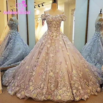 

Vestido De Noiva Scalloped Neck Sleeveless Sexy Wedding Dress Lace Appliques Ball Gown Wedding Dresses Bridal Gowns 2017 New