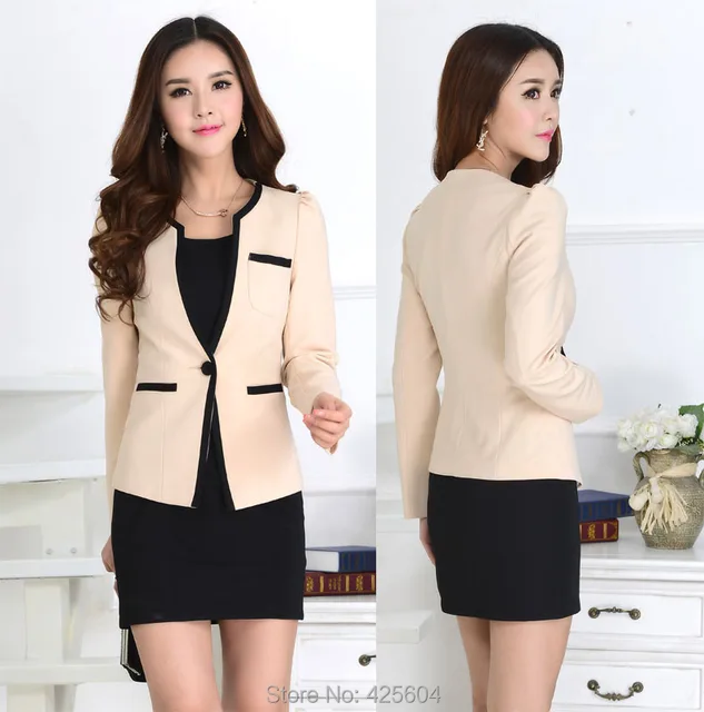 New Fashion Slim Autumn Winter Formal Uniform Style