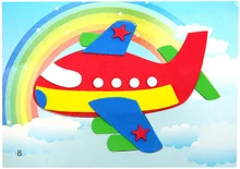 3D EVA Foam Animal Kids Sticker Kit5 Set DIY Cartoon Puzzle Stickers For Children Multi-patterns Styles Toys for Children Gift 3D EVA Foam Animal Kids Sticker Kit5 Set DIY Cartoon Puzzle Stickers For Children Multi-patterns Styles Toys for Children Gift