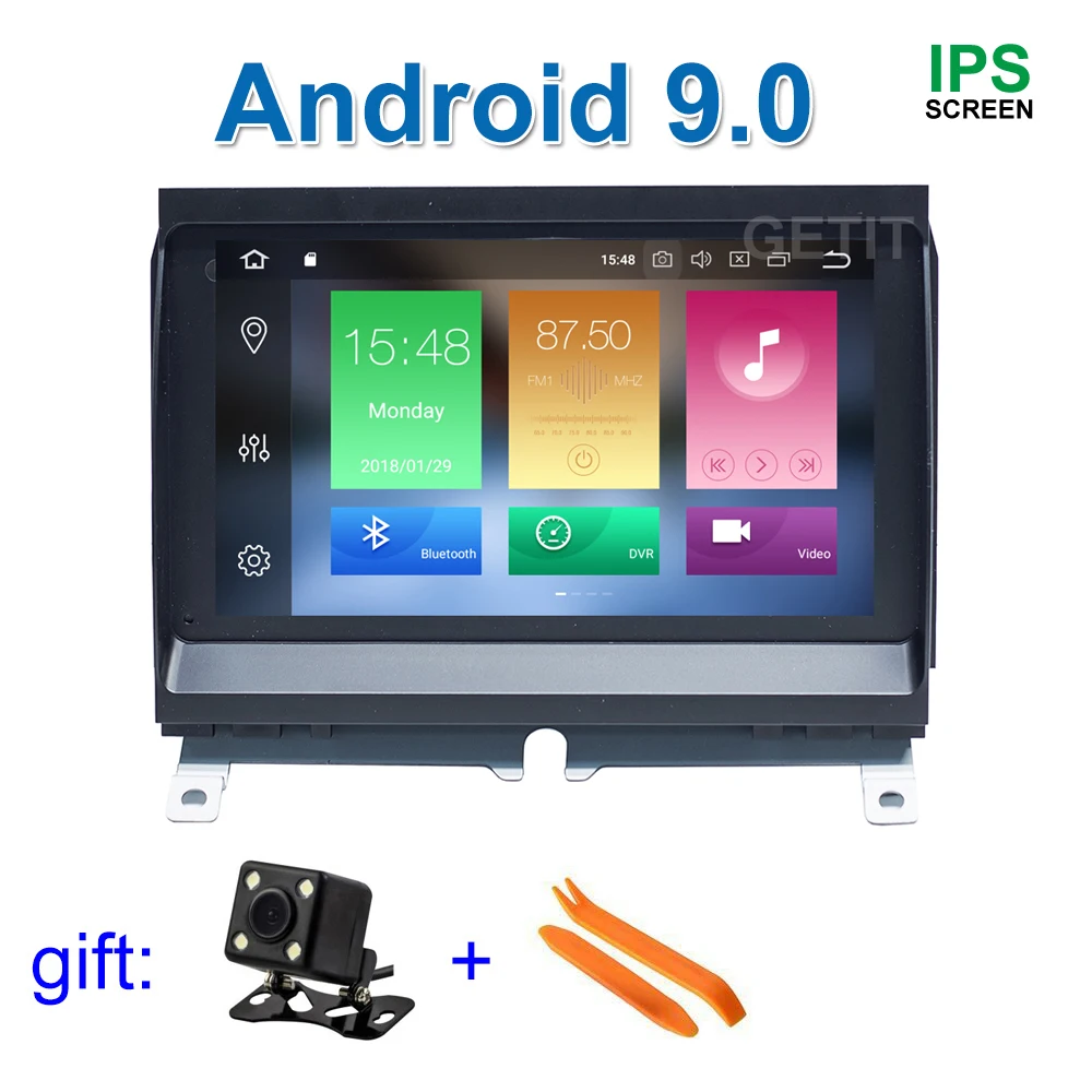 

IPS screen 64G ROM Android 9 Car DVD Multimedia GPS Radio for Land Rover Discovery 3 2004-2009