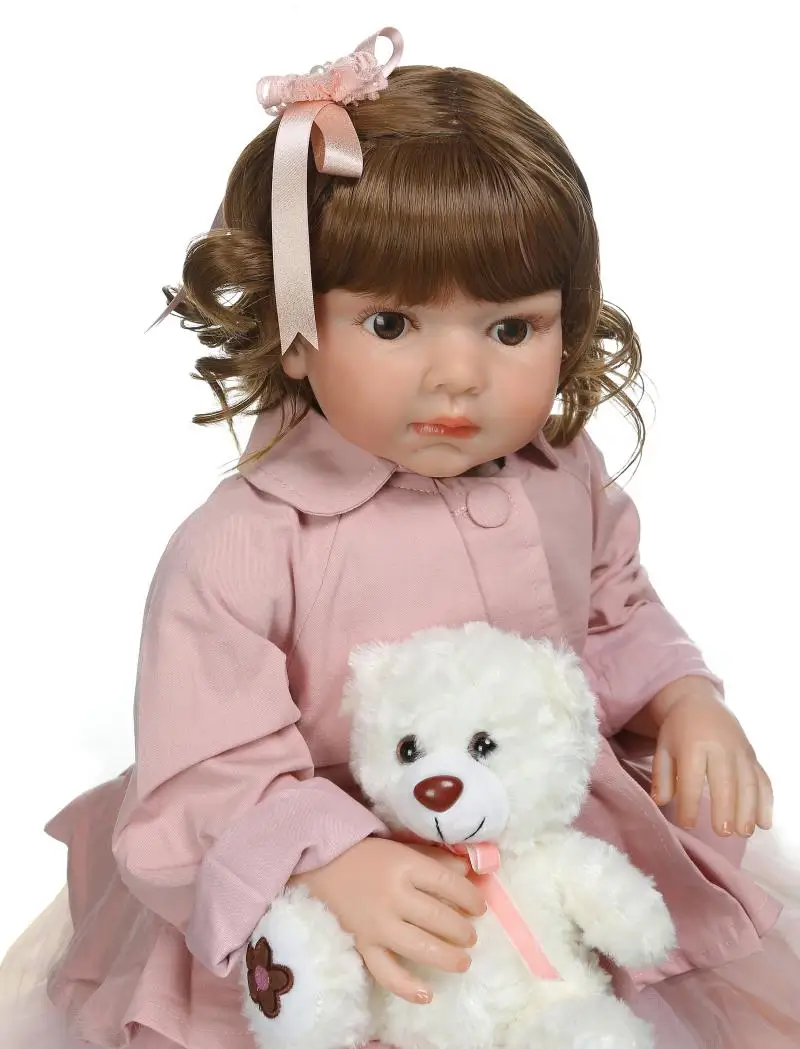 70 см 28 дюймов Reborn Baby Doll Baby Reborn силиконовый inteiro Baby life Boneca Reborn Baby Toys для детей Brinquedos Juguetes