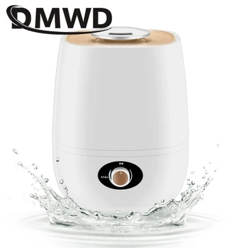 

DMWD Mini Ultrasonic Humidifier Fogger Mute Essential Oil Aromatherapy Diffuser Atomizer Mist maker Air Freshener Purifier 2.5L