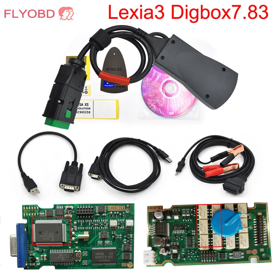 Lite Version Lexia3 PP2000 Diagnostic interface Lexia 3 Auto Code
