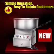 1 шт. причудливый арт хлопок конфеты машина 220 В/50 Гц в форме причудливого цветка машина для производства сахарной ваты электрический коммерческий производитель конфет