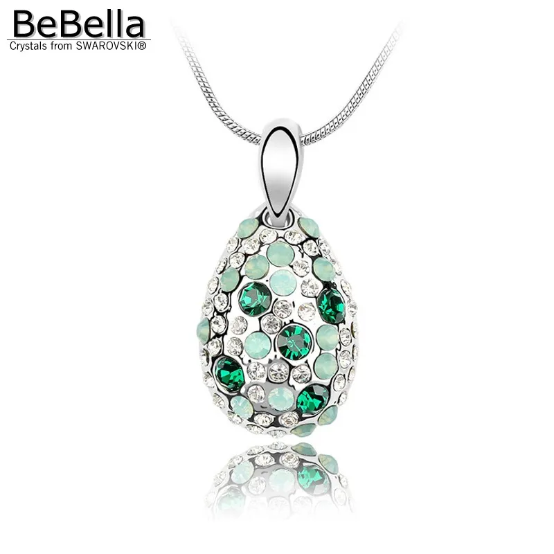 

BeBella opal crystal pendant necklace Made with Crystals from Swarovski fashion jewelry for women girls lover kids gift 2018