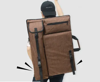 

Solid Portable 4K Multifunction Sketchpad Bag Drawing Sketch Board Case Painting Bag Backpack Bag Travel Art Set School Supply