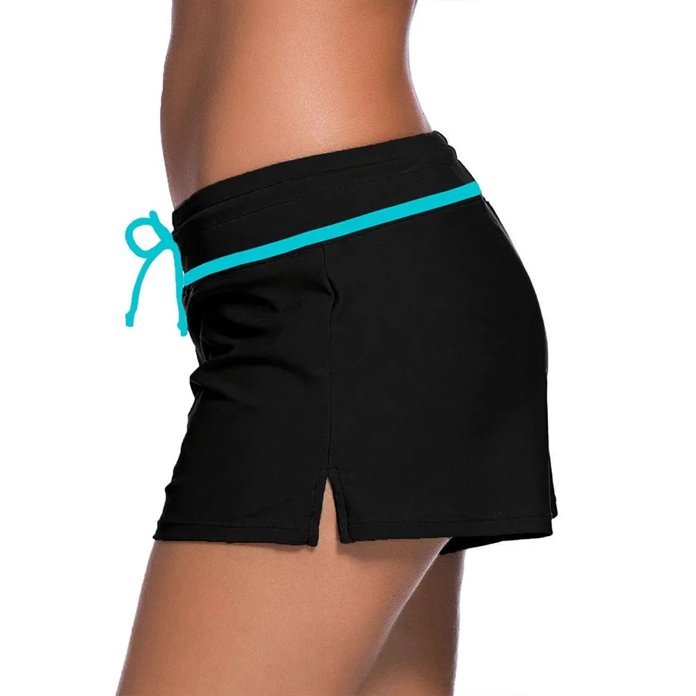Спортивные пляжные штаны Летние Шорты для купания Drawstring женщин шорты Детская