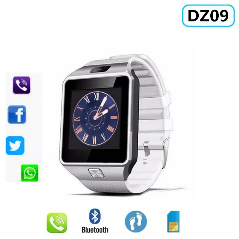 

Fashion Bluetooth Smart Watch DZ09 Smartwatch Support SIM TF Card Camera For iPhone Samsung Huawei Xiaomi Android Phone PK Y1 V8
