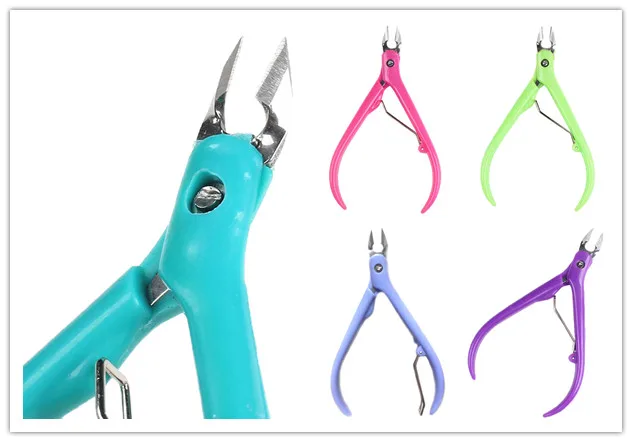 Pedicure Dead Skin Remover Cuticle Nipper Toenail Toe Ingrown Nail Art Clipper Edge Cutter Manicure Trimmer Scissor Plier Tool