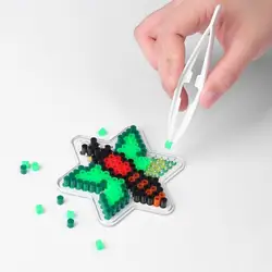 Пластиковый зажим гладильная бумага для предохранитель бусины Hama perler гладильная бусины аксессуары инструменты Пинцет железа бумаги с