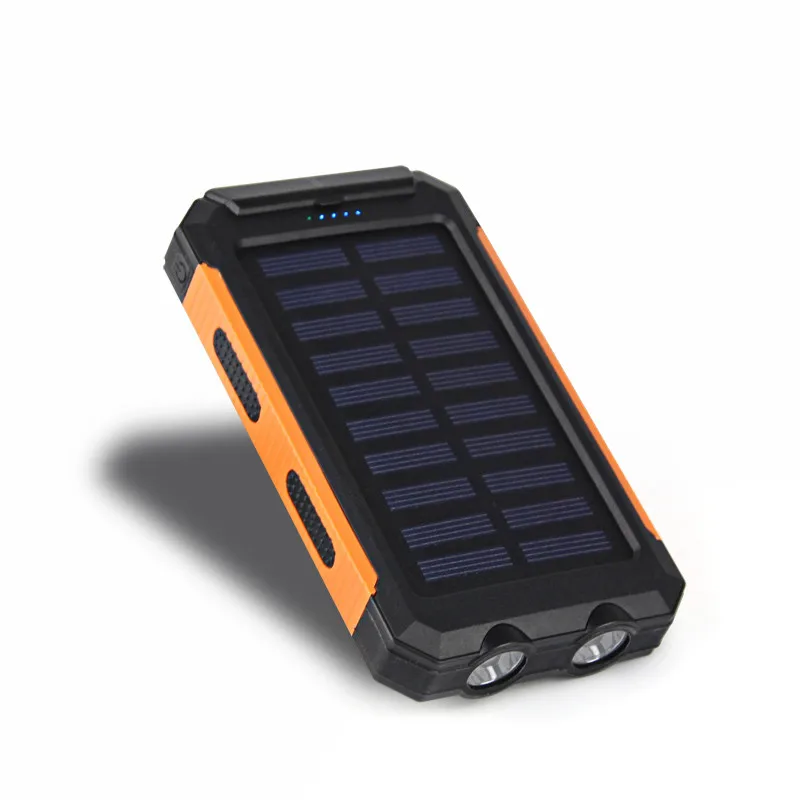Внешний аккумулятор 10000 мАч, универсальный портативный внешний аккумулятор высокой емкости, внешнее солнечное зарядное устройство для xiaomi