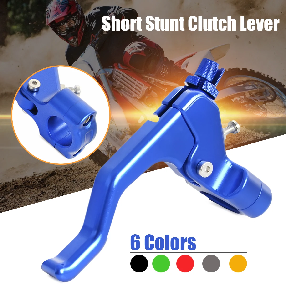 Motorcycle CNC Short Stunt Clutch Lever Perch Brake Clutch Levers