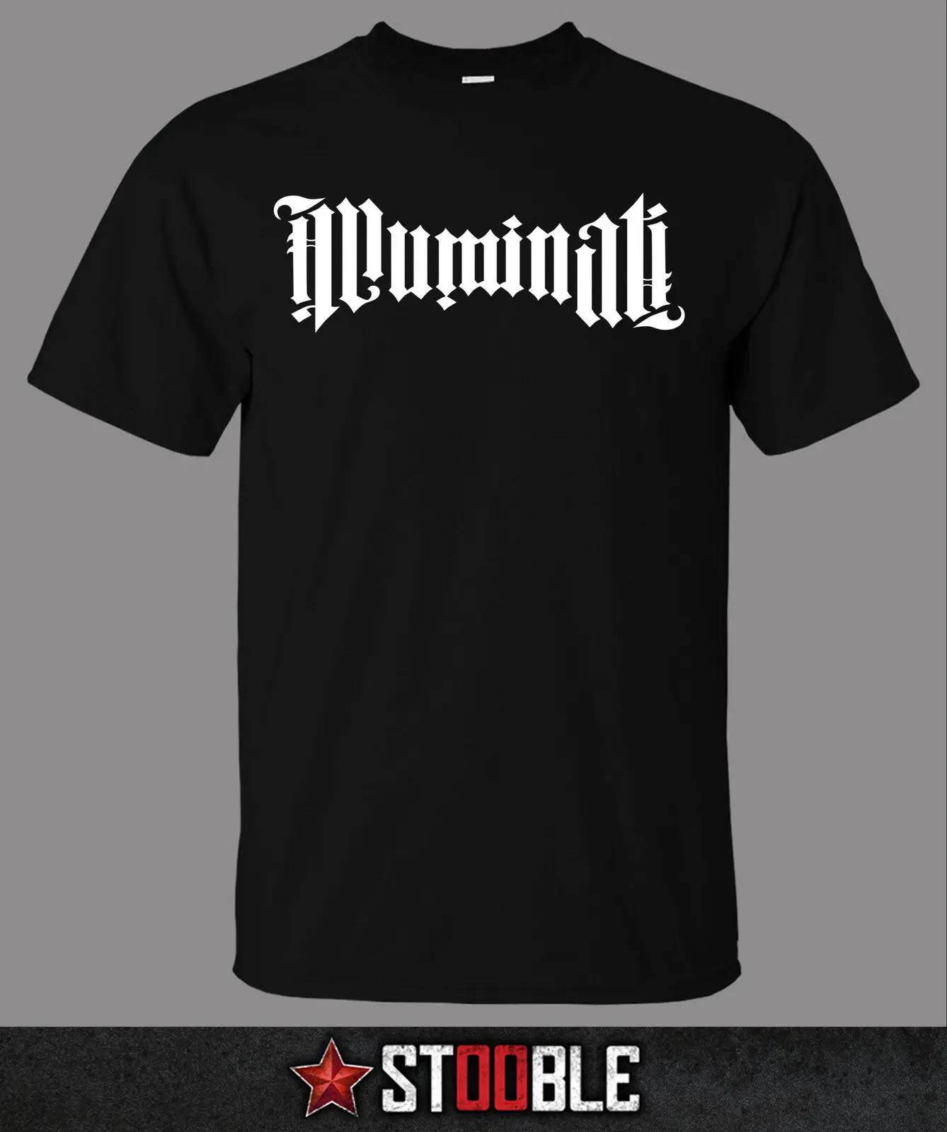 Футболка Illuminati Ambigram Прямая поставка от Stockist новые футболки Забавные топы новая