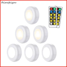 Заполняющий светильник белый теплый белый светодиодный светильник 2 цвета Ночной светильник шкаф декоративный светильник с пультом дистанционного управления для витрины