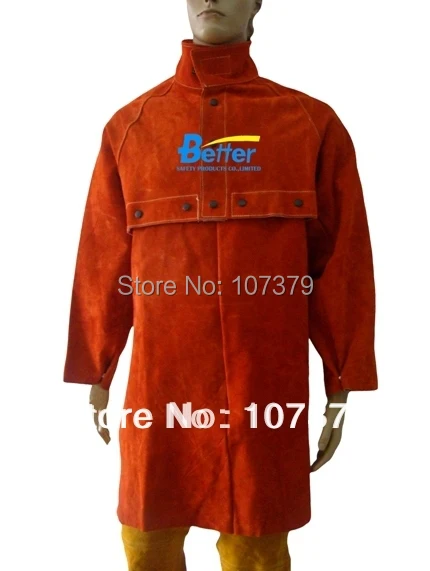 

Leather Welding Aprons Coffee Leather Cape Leather Welder Jackets
