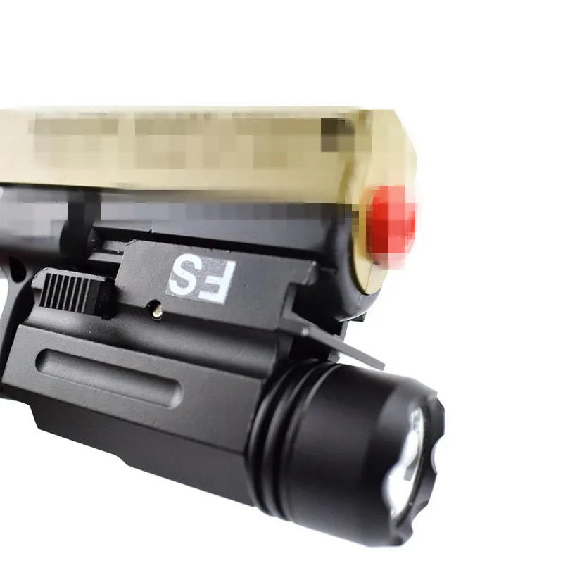 X100 светодиодный тактический фонарь для 20 мм Rail пистолет охотничий свет Книги о военной технике подсветка для оружия для целеуказатель Glock