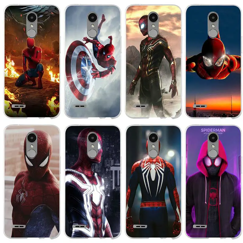 

Spider Man Glowing Suit Soft Silicon Phone Case for LG G2 G3 Mini G4 G5 G6 K4 K7 K8 K10 2017 Nexus 5 5X V10 V20 V30 Shell