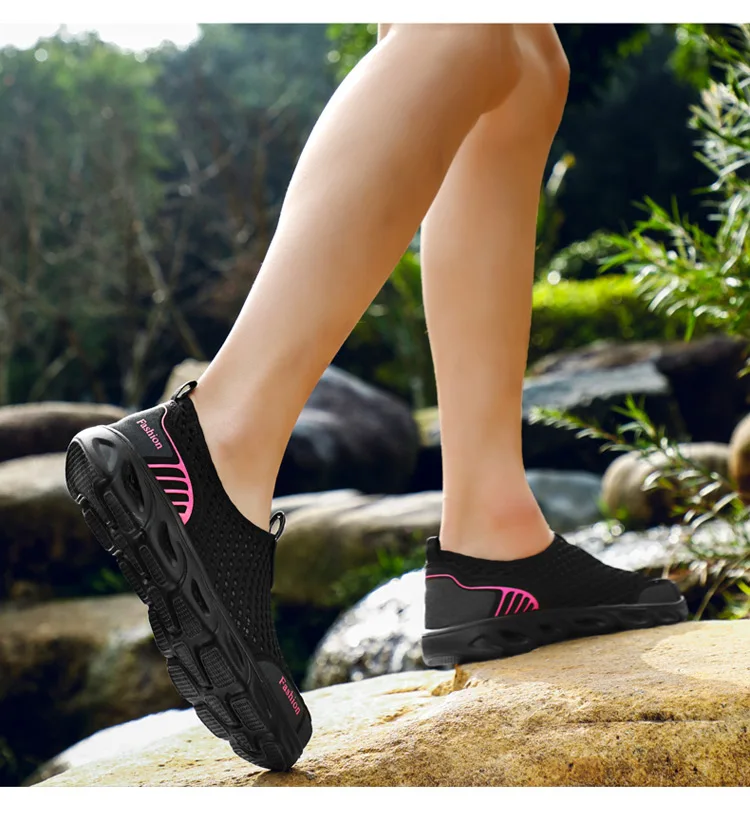 Г., летняя женская повседневная обувь женские дышащие кроссовки без шнуровки на плоской платформе Zapatillas, женская обувь zapatillas mujer
