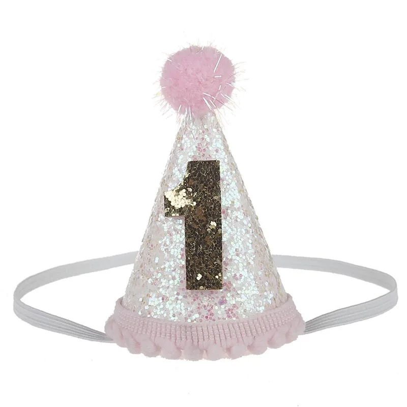 

Children Hair Decorate First Birthday Party Hats Baby Hair Band Shoot Prop Princess Crown Girl Hat Baby Girl Cake Smash 6C0944