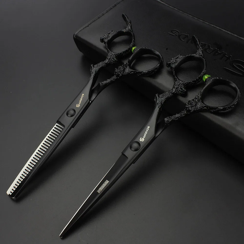 инструменты парикмахера. черные ножницы. ножницы парикмахерские профессиональные silver shine. ножницы черные. ножницы xiaomi huo hou titanium stationery scissors 2 шт.